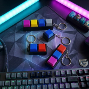 Clicker Teclado Mecánico – Figura geek impresa en 3D