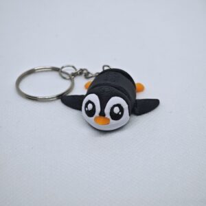 Llavero pingüino "Flexi" - Impreso en 3D