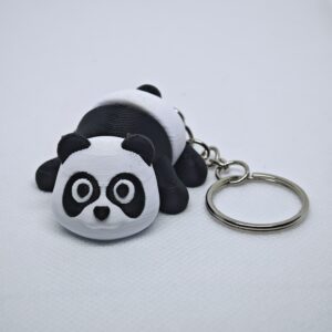 Llavero Panda «Flexi» – Impreso en 3D