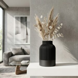 Jarrón decorativo Japandi Style - Impreso en 3D