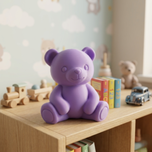 Figura Oso Amoroso – Colección «Friendly Animals» – Impreso en 3D